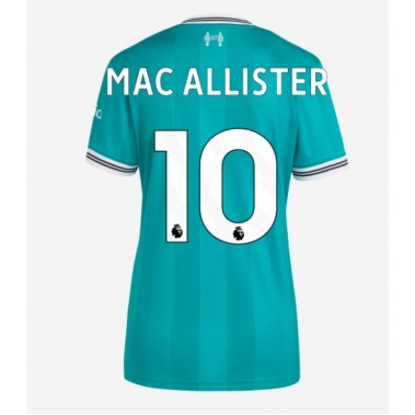 Liverpool Alexis Mac Allister #10 Koszulka Trzecia damskie 2025-26 Krótki Rękaw Liverpool Alexis Mac Allister #10 Koszulka Trzecia damskie 2025-26 Krótki Rękaw