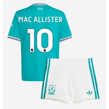 Liverpool Alexis Mac Allister #10 Koszulka Trzecia dzieci 2025-26 Krótki Rękaw (+ krótkie spodenki) Liverpool Alexis Mac Allister #10 Koszulka Trzecia dzieci 2025-26 Krótki Rękaw (+ krótkie spodenki)