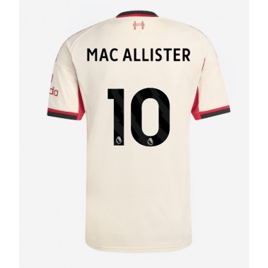 Liverpool Alexis Mac Allister #10 Koszulka Wyjazdowa 2025-26 Krótki Rękaw Liverpool Alexis Mac Allister #10 Koszulka Wyjazdowa 2025-26 Krótki Rękaw