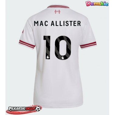Liverpool Alexis Mac Allister #10 Koszulka Wyjazdowa damskie 2026-27 Krótki Rękaw