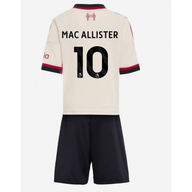 Liverpool Alexis Mac Allister #10 Koszulka Wyjazdowa dzieci 2025-26 Krótki Rękaw (+ krótkie spodenki) Liverpool Alexis Mac Allister #10 Koszulka Wyjazdowa dzieci 2025-26 Krótki Rękaw (+ krótkie spodenki)