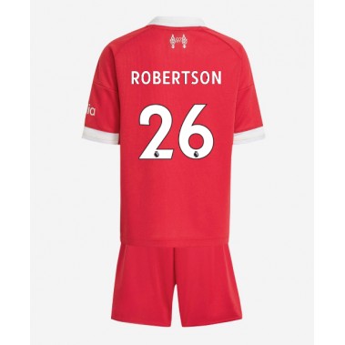 Liverpool Andrew Robertson #26 Koszulka Podstawowa dzieci 2025-26 Krótki Rękaw (+ krótkie spodenki) Liverpool Andrew Robertson #26 Koszulka Podstawowa dzieci 2025-26 Krótki Rękaw (+ krótkie spodenki)