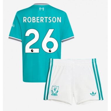 Liverpool Andrew Robertson #26 Koszulka Trzecia dzieci 2025-26 Krótki Rękaw (+ krótkie spodenki) Liverpool Andrew Robertson #26 Koszulka Trzecia dzieci 2025-26 Krótki Rękaw (+ krótkie spodenki)