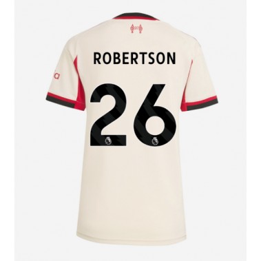 Liverpool Andrew Robertson #26 Koszulka Wyjazdowa damskie 2025-26 Krótki Rękaw Liverpool Andrew Robertson #26 Koszulka Wyjazdowa damskie 2025-26 Krótki Rękaw