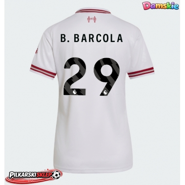 Liverpool Bradley Barcola #29 Koszulka Wyjazdowa damskie 2026-27 Krótki Rękaw