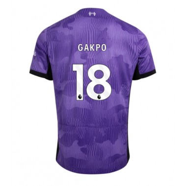 Liverpool Cody Gakpo #18 Koszulka Trzecia 2023-24 Krótki Rękaw