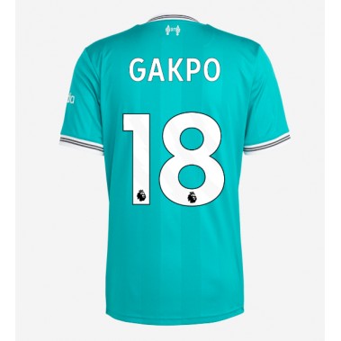 Liverpool Cody Gakpo #18 Koszulka Trzecia 2025-26 Krótki Rękaw
