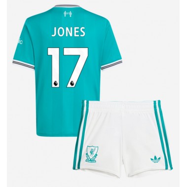 Liverpool Curtis Jones #17 Koszulka Trzecia dzieci 2025-26 Krótki Rękaw (+ krótkie spodenki)