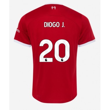 Liverpool Diogo Jota #20 Koszulka Podstawowa 2023-24 Krótki Rękaw