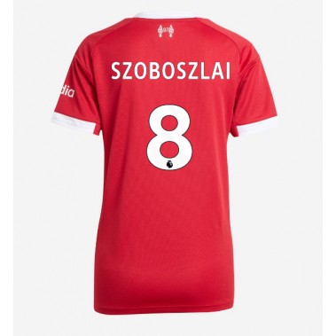 Liverpool Dominik Szoboszlai #8 Koszulka Podstawowa damskie 2025-26 Krótki Rękaw