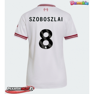 Liverpool Dominik Szoboszlai #8 Koszulka Wyjazdowa damskie 2026-27 Krótki Rękaw