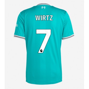 Liverpool Florian Wirtz #7 Koszulka Trzecia 2025-26 Krótki Rękaw Liverpool Florian Wirtz #7 Koszulka Trzecia 2025-26 Krótki Rękaw
