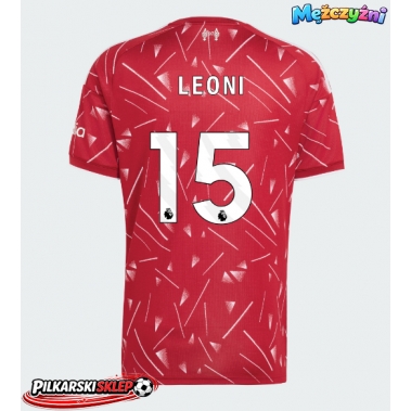 Liverpool Giovanni Leoni #15 Koszulka Podstawowa 2026-27 Krótki Rękaw