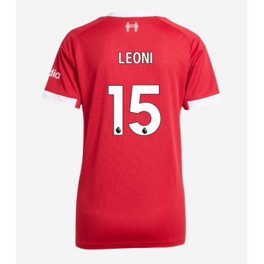Liverpool Giovanni Leoni #15 Koszulka Podstawowa damskie 2025-26 Krótki Rękaw Liverpool Giovanni Leoni #15 Koszulka Podstawowa damskie 2025-26 Krótki Rękaw