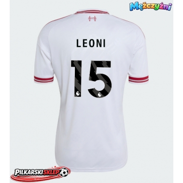Liverpool Giovanni Leoni #15 Koszulka Wyjazdowa 2026-27 Krótki Rękaw