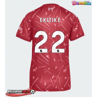 Liverpool Hugo Ekitike #22 Koszulka Podstawowa damskie 2026-27 Krótki Rękaw
