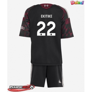 Liverpool Hugo Ekitike #22 Koszulka Trzecia dzieci 2026-27 Krótki Rękaw (+ krótkie spodenki)