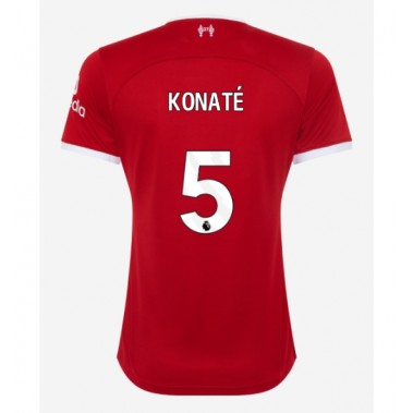 Liverpool Ibrahima Konate #5 Koszulka Podstawowa damskie 2023-24 Krótki Rękaw