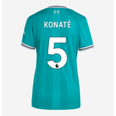 Liverpool Ibrahima Konate #5 Koszulka Trzecia damskie 2025-26 Krótki Rękaw Liverpool Ibrahima Konate #5 Koszulka Trzecia damskie 2025-26 Krótki Rękaw