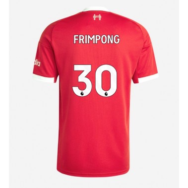 Liverpool Jeremie Frimpong #30 Koszulka Podstawowa 2025-26 Krótki Rękaw Liverpool Jeremie Frimpong #30 Koszulka Podstawowa 2025-26 Krótki Rękaw