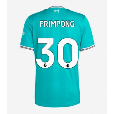Liverpool Jeremie Frimpong #30 Koszulka Trzecia 2025-26 Krótki Rękaw