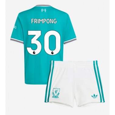 Liverpool Jeremie Frimpong #30 Koszulka Trzecia dzieci 2025-26 Krótki Rękaw (+ krótkie spodenki) Liverpool Jeremie Frimpong #30 Koszulka Trzecia dzieci 2025-26 Krótki Rękaw (+ krótkie spodenki)