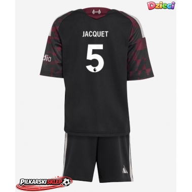 Liverpool Jeremy Jacquet #5 Koszulka Trzecia dzieci 2026-27 Krótki Rękaw (+ krótkie spodenki)
