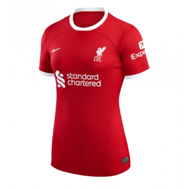 Liverpool Koszulka Podstawowa damskie 2023-24 Krótki Rękaw