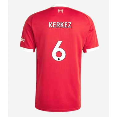 Liverpool Milos Kerkez #6 Koszulka Podstawowa 2025-26 Krótki Rękaw Liverpool Milos Kerkez #6 Koszulka Podstawowa 2025-26 Krótki Rękaw