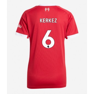 Liverpool Milos Kerkez #6 Koszulka Podstawowa damskie 2025-26 Krótki Rękaw Liverpool Milos Kerkez #6 Koszulka Podstawowa damskie 2025-26 Krótki Rękaw