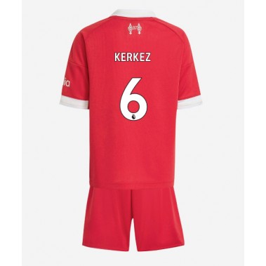 Liverpool Milos Kerkez #6 Koszulka Podstawowa dzieci 2025-26 Krótki Rękaw (+ krótkie spodenki) Liverpool Milos Kerkez #6 Koszulka Podstawowa dzieci 2025-26 Krótki Rękaw (+ krótkie spodenki)
