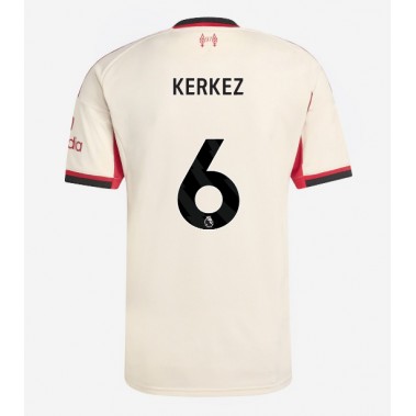Liverpool Milos Kerkez #6 Koszulka Wyjazdowa 2025-26 Krótki Rękaw Liverpool Milos Kerkez #6 Koszulka Wyjazdowa 2025-26 Krótki Rękaw