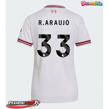 Liverpool Ronald Araujo #33 Koszulka Wyjazdowa damskie 2026-27 Krótki Rękaw