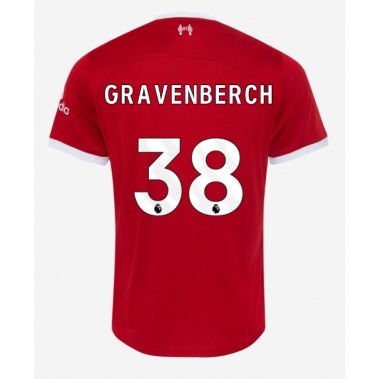 Liverpool Ryan Gravenberch #38 Koszulka Podstawowa 2023-24 Krótki Rękaw