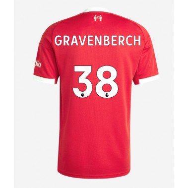 Liverpool Ryan Gravenberch #38 Koszulka Podstawowa 2025-26 Krótki Rękaw Liverpool Ryan Gravenberch #38 Koszulka Podstawowa 2025-26 Krótki Rękaw
