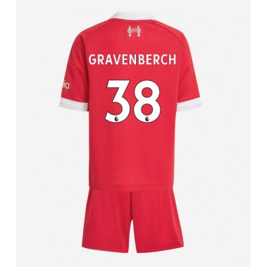Liverpool Ryan Gravenberch #38 Koszulka Podstawowa dzieci 2025-26 Krótki Rękaw (+ krótkie spodenki) Liverpool Ryan Gravenberch #38 Koszulka Podstawowa dzieci 2025-26 Krótki Rękaw (+ krótkie spodenki)