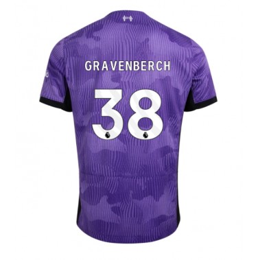 Liverpool Ryan Gravenberch #38 Koszulka Trzecia 2023-24 Krótki Rękaw