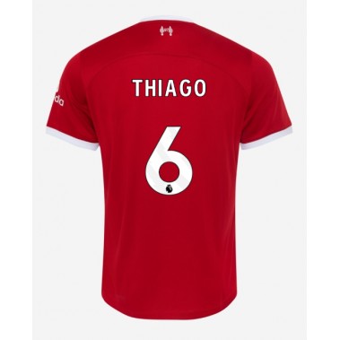 Liverpool Thiago Alcantara #6 Koszulka Podstawowa 2023-24 Krótki Rękaw