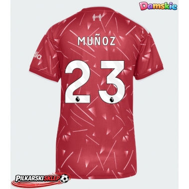 Liverpool Victor Munoz #23 Koszulka Podstawowa damskie 2026-27 Krótki Rękaw