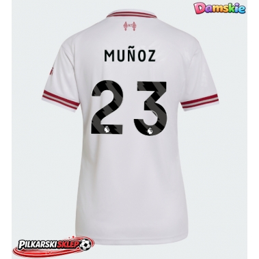 Liverpool Victor Munoz #23 Koszulka Wyjazdowa damskie 2026-27 Krótki Rękaw