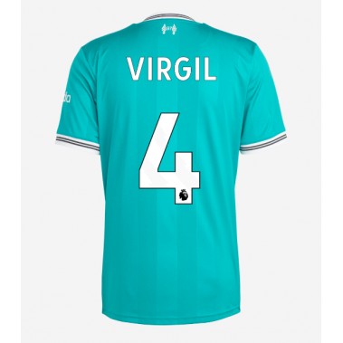 Liverpool Virgil van Dijk #4 Koszulka Trzecia 2025-26 Krótki Rękaw