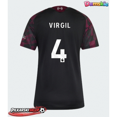 Liverpool Virgil van Dijk #4 Koszulka Trzecia damskie 2026-27 Krótki Rękaw