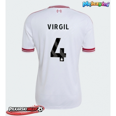 Liverpool Virgil van Dijk #4 Koszulka Wyjazdowa 2026-27 Krótki Rękaw