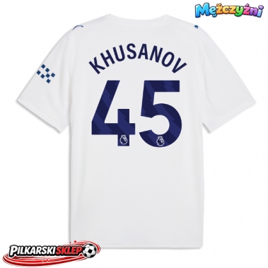 Manchester City Abdukodir Khusanov #45 Koszulka Trzecia 2026-27 Krótki Rękaw