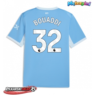 Manchester City Ayyoub Bouaddi #32 Koszulka Podstawowa 2026-27 Krótki Rękaw