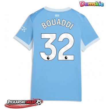 Manchester City Ayyoub Bouaddi #32 Koszulka Podstawowa damskie 2026-27 Krótki Rękaw