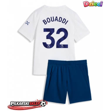 Manchester City Ayyoub Bouaddi #32 Koszulka Trzecia dzieci 2026-27 Krótki Rękaw (+ krótkie spodenki)