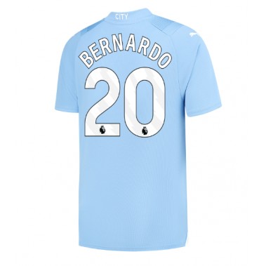 Manchester City Bernardo Silva #20 Koszulka Podstawowa 2023-24 Krótki Rękaw