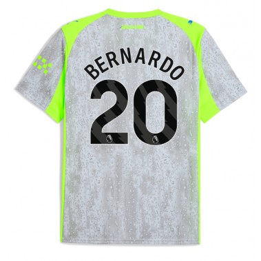 Manchester City Bernardo Silva #20 Koszulka Trzecia 2025-26 Krótki Rękaw Manchester City Bernardo Silva #20 Koszulka Trzecia 2025-26 Krótki Rękaw