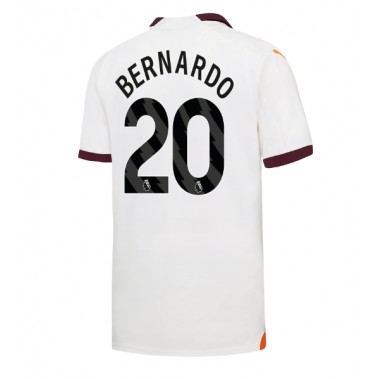 Manchester City Bernardo Silva #20 Koszulka Wyjazdowa 2023-24 Krótki Rękaw